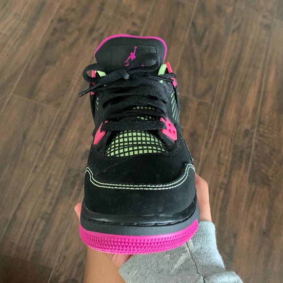 air jordan 4 retro 👟 size 6.5 youth us size - Picture 3 of 8